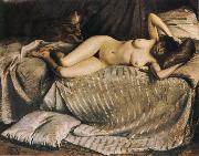 Gustave Caillebotte The fem on lie down on the sofa France oil painting artist